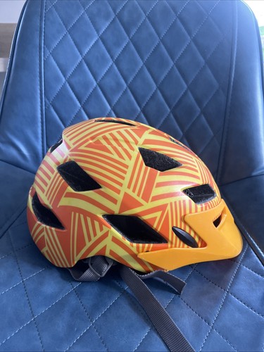 Orange bell biker helmet - orange,