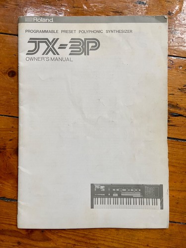 Roland synthesizer - roland, jx-3p