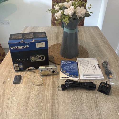 Olympus mju m400 silver - olympus,