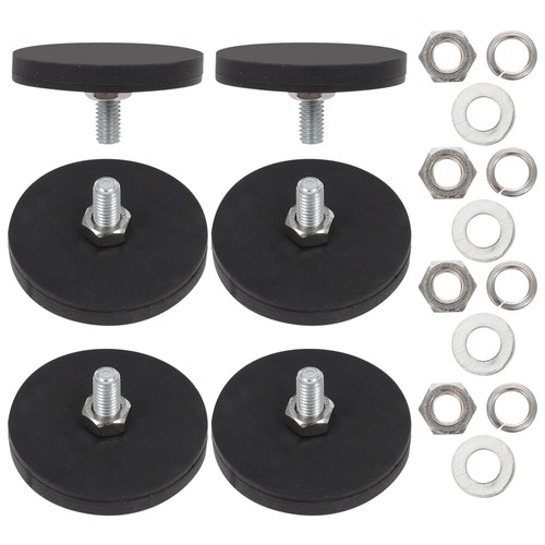 6pcs rubber coated - rubber,