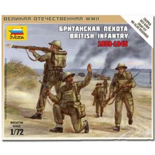 ZVEZDA 6166 British Infantry