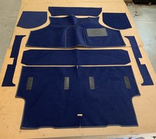 Classic Mini  Blue Tufted  Car