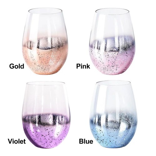 Blue 570ml electroplated - 570ml,