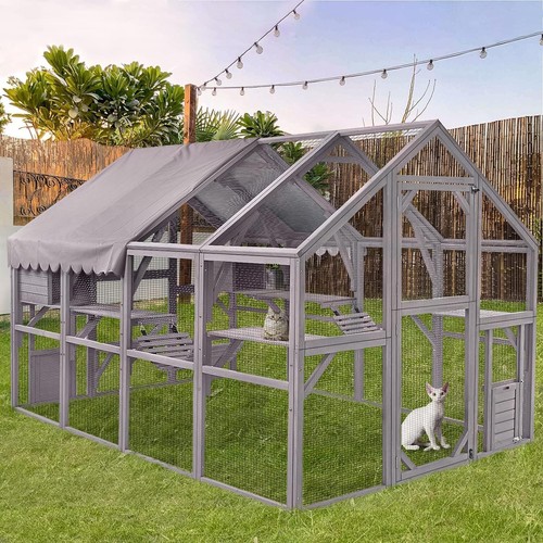 Cat house large enclosure - house,