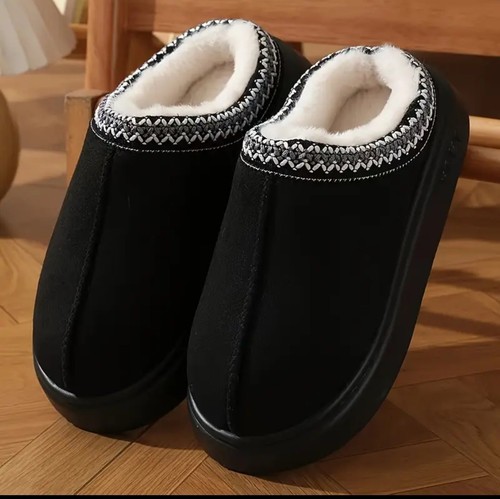Winter slippers warm - slippers, men