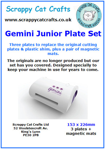 Plate set for gemini - gemini, by