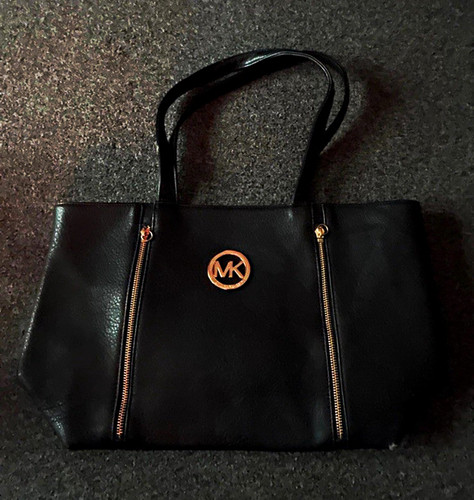 Michael kors black leather - kors,