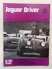 Jaguar Driver Magazine - August 1972 - No.145.