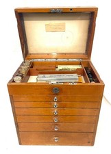 Antique Vintage Wooden Dentist