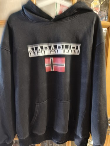 Napapijri black pullover - napapijri,