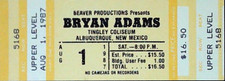 Bryan Adams Concert Ticket