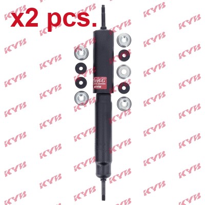 Pcs rear shock absorber - x2, set