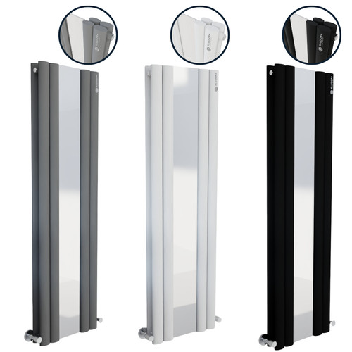 Designer mirror radiator - designer,