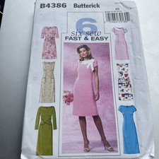 BUTTERICK Sewing Pattern Dress