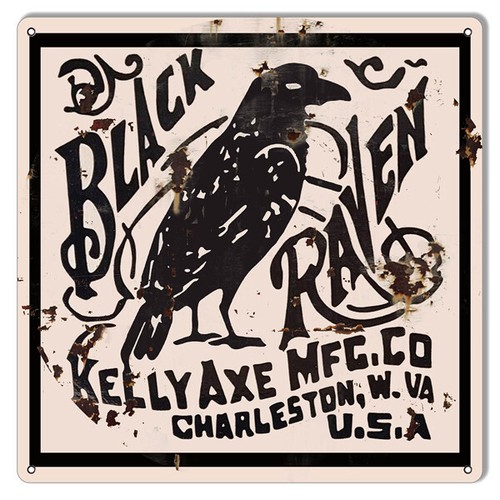 Black raven kelly axe company - raven,