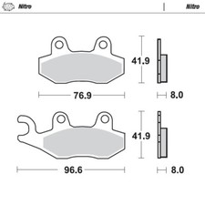 Moto Master Front Brake pads