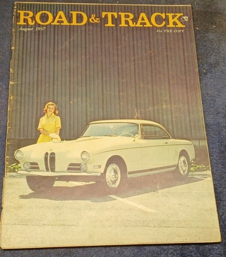 Road track magazine august - road, &