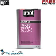 U-POL SYSTEM 20 FAST DRYING DEGREASER S2001/5 PANEL WIPE 5 LITRE PANEL WIPE UPOL