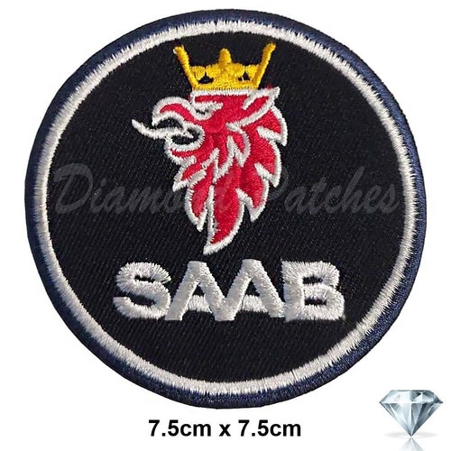 Scania embroidery patch iron