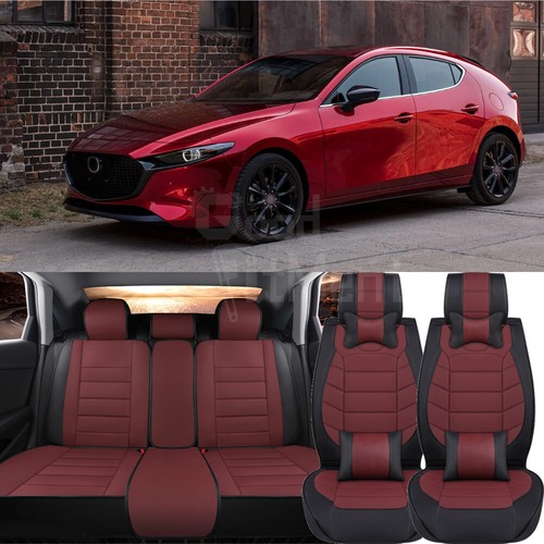 For mazda red - 3, leather