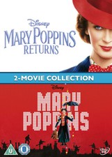 Mary Poppins: 2-movie Collection DVD (2019) Julie Andrews, Stevenson (DIR) cert