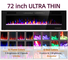 72 inch Electric Fireplace