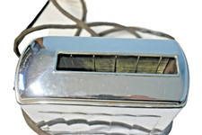 Vtg Art Deco Chrome McGraw