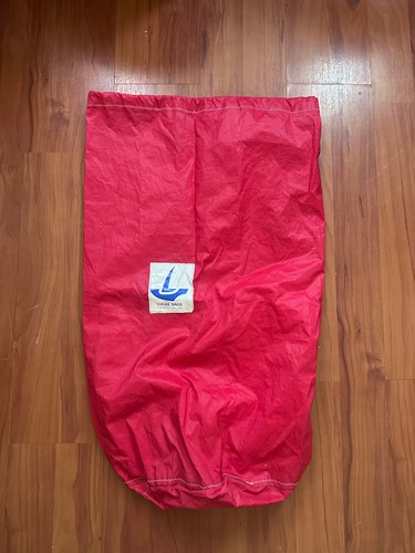Large red vintage - bag, by