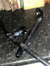 Mtb Bike Bars Stem Seatpost 31.6 Carrera Voodoo