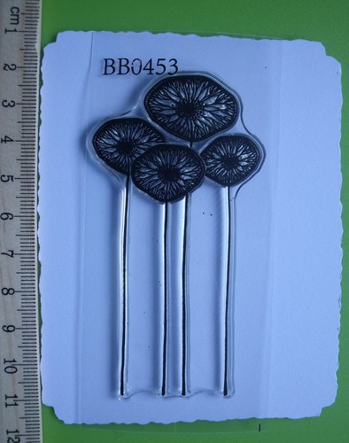 Mystical poppies cling stamp - mystical,
