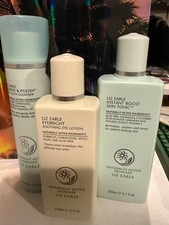 Liz Earle Cleanse & Polish Hot Cloth Face Cleanser 100ml, eye bright,skin tonic 