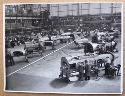 Folland gnat production - production, line