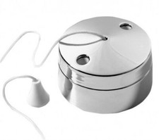 Chrome Pull Cord Light Switch