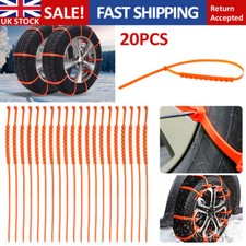 20×Wheel Tire Snow Anti-skid Chains for Car Truck SUV Emergency Universa Strap