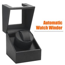 Single Watch Winder Automatic Watch Rocker Box Watch Display Case for Men &Women