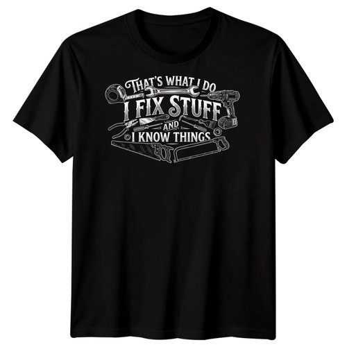 Fix stuff mens shirt - i, funny