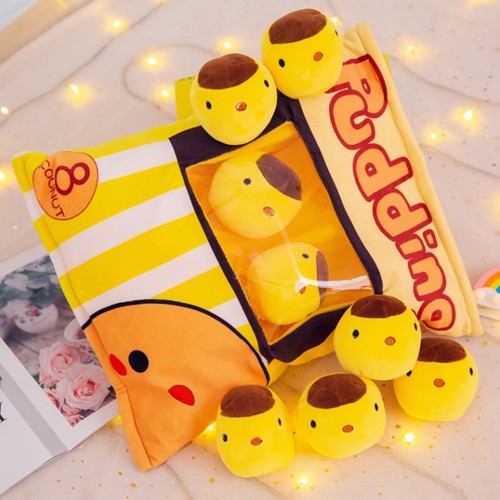8pcs plush snack bag - plush, pillow