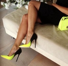 Jimmy Choo Anouk Neon Yellow