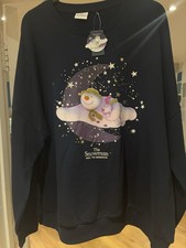 The Snowman Raymond Briggs Sweatshirt  L  BNWT 