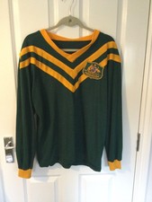 An old/retro Australia rugby League shirt.