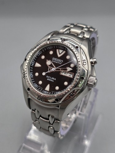 Seiko kinetic scuba 200m - seiko,