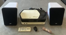 JVC UX-N1S Micro Stereo Component System CD MP3 Radio with Remote. Tested