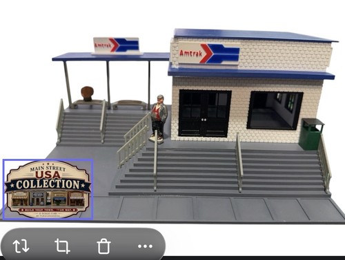 Scale amtrak station - o, station”