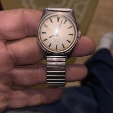 Tissot Seastar  T12 Gents Mechanical Wristwatch Stainless Steel Working