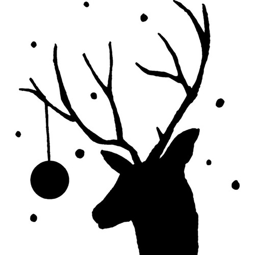 Christmas reindeer unmounted - reindeer',