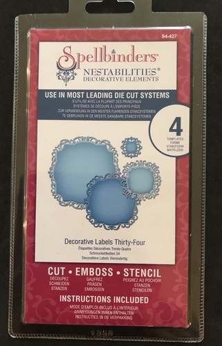 Decorative labels thirty four - decorative,