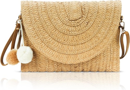Straw beach summer bags for - straw,