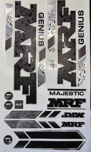 Mrf cricket bat embossed - mrf,