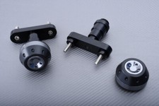 Titanium Pair of Frame Sliders