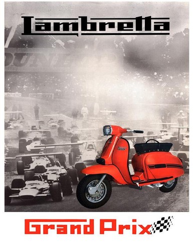 Lambretta grand prix retro - grand,